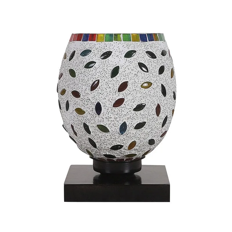 Rayen Mosaic Glass Table Lamp - Multicolor media 4