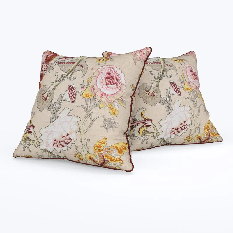 Vaniya Floral Cushion cover - Set Of Two media 5