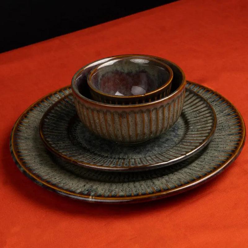 Sragen Handmade Dinner Set - 16 Piece Set