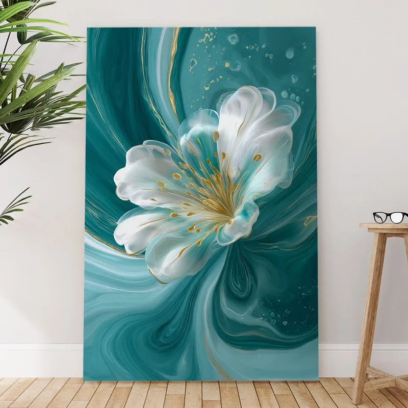 Bloom Haven Floral Canvas Wall Art media 6