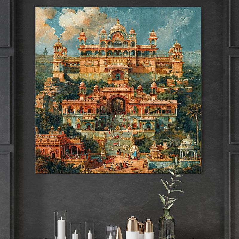 Grand Palace Poly Canvas Wall Painting