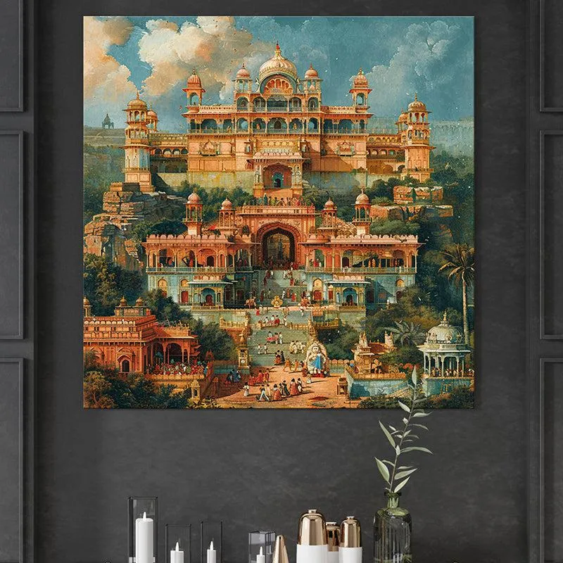 Grand Palace Poly Canvas Wall Painting media 1