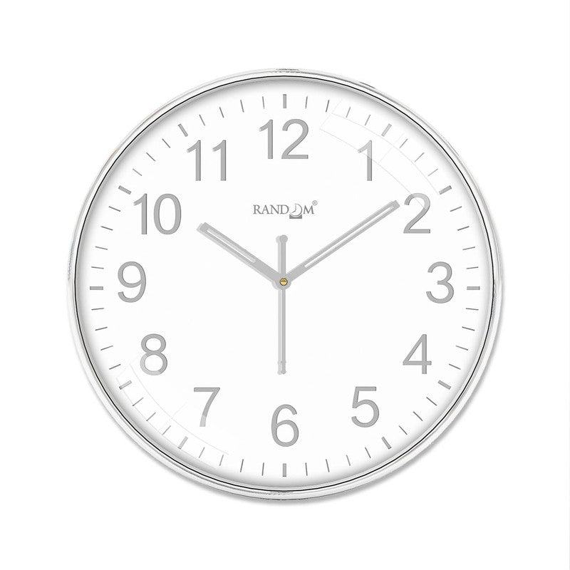 Chronelle Premium Silent Sweep Wall Clock - White media 4