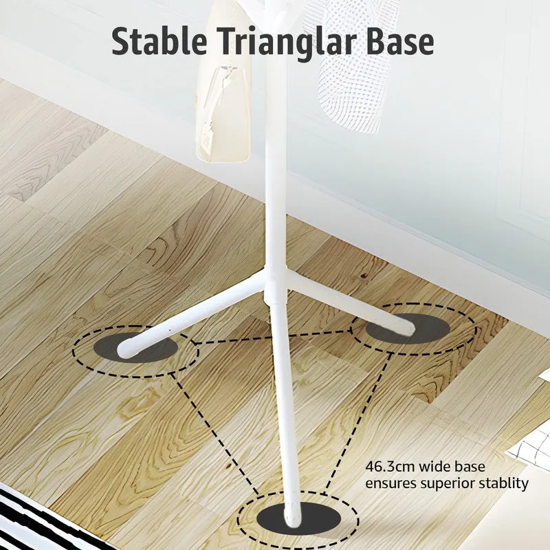 Laxis DrapeDock White Metal Cloth Hanger media 6
