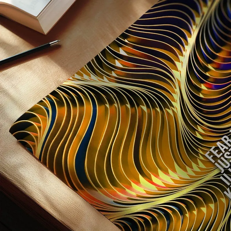 Vibrant Waveforms Wall Poster media 5
