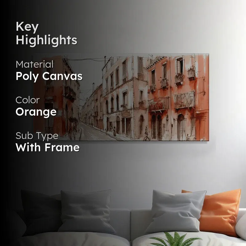 Historic European Street Wall Painting media 2