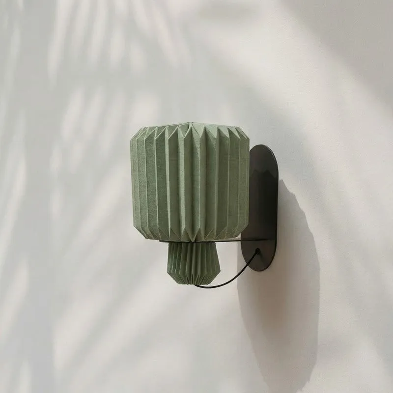 Fig Living Lumi Linen Fold Sconce media 10