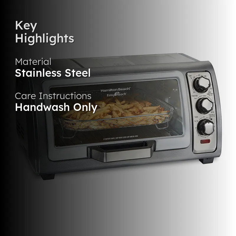 Hamilton Beach 6-in-1 Air Fryer with OTG (1400 W) - 16 L media 2