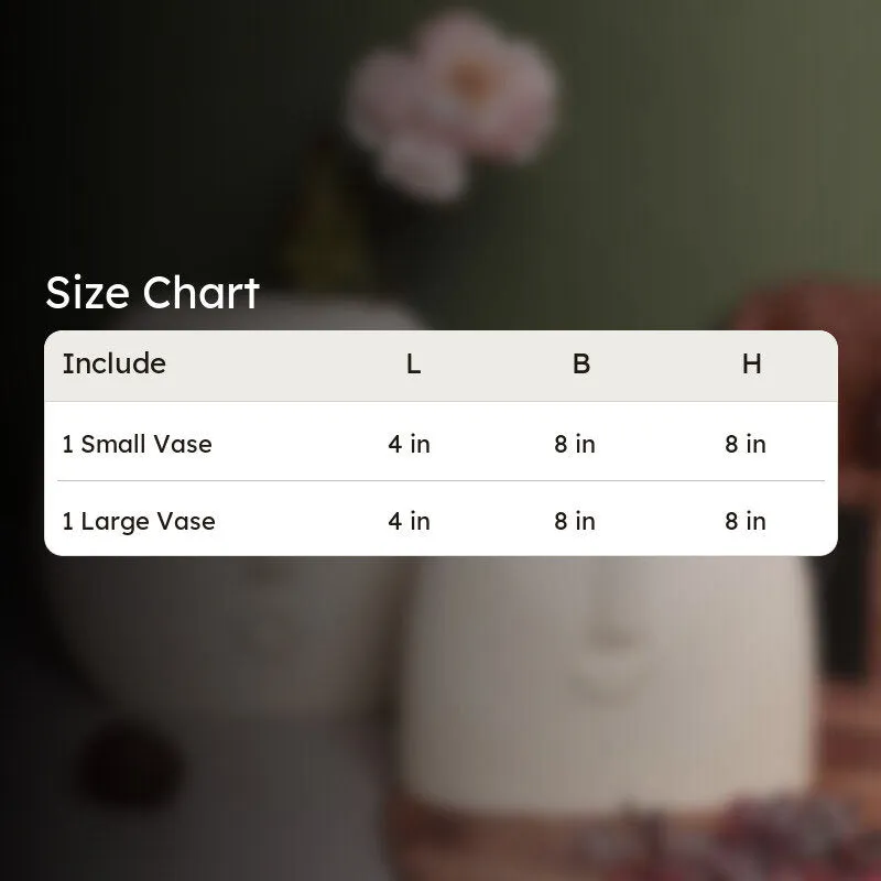 Smirk Smile Vase - Two Piece Set media 6