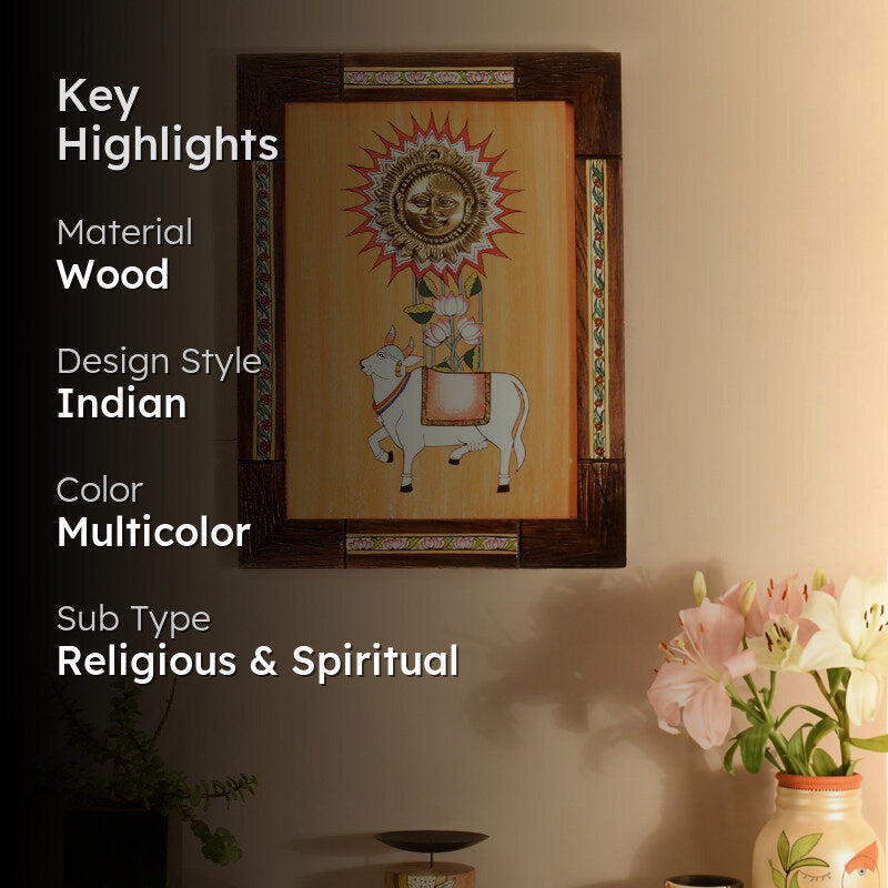 Nandi & Shiva Wall Art media 2