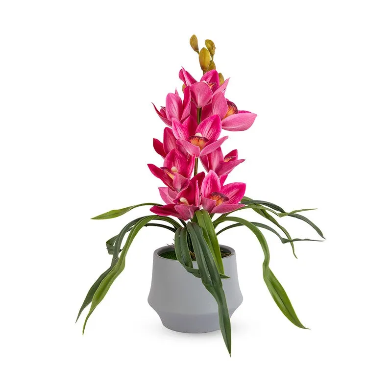 AarviDecor Blush Orchid Silk Artificial Plants media 3