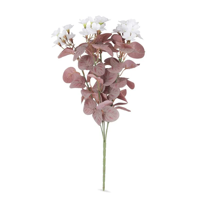 Lineflora Hydrangea Artificial Flower(Green) - Set Of Two media 5