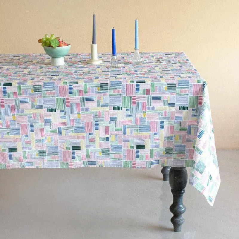 Feast Cotton Table Cover - Six Seater media 1