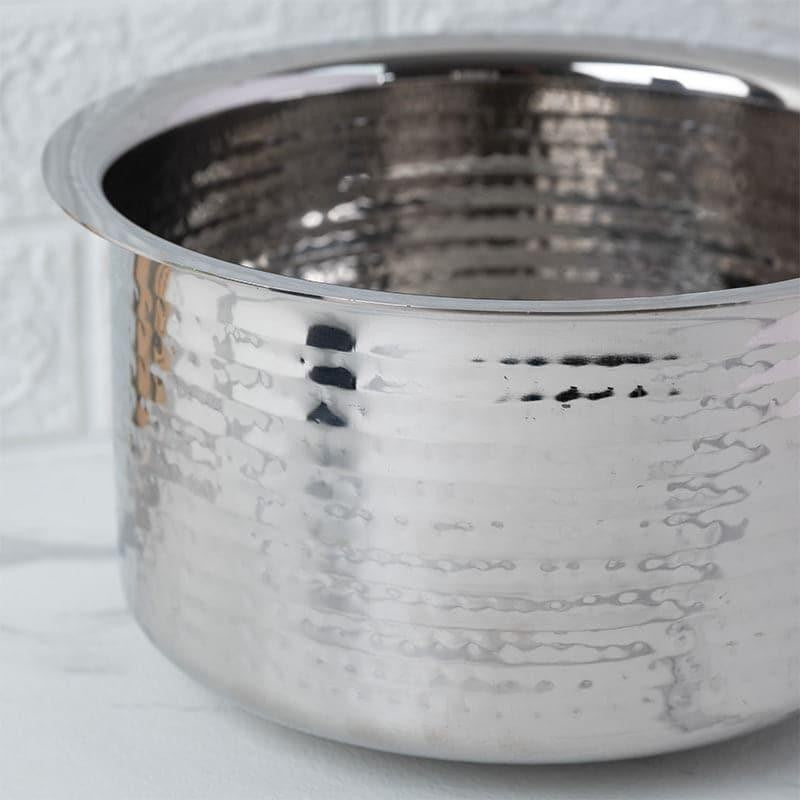 Sizzle Stainless Steel Pateela - 3700 mL / 10 Inches media 4