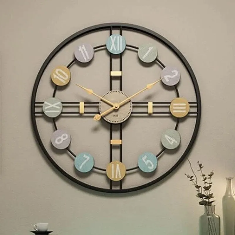 Dialy Silent Wall Clock - Black media 3