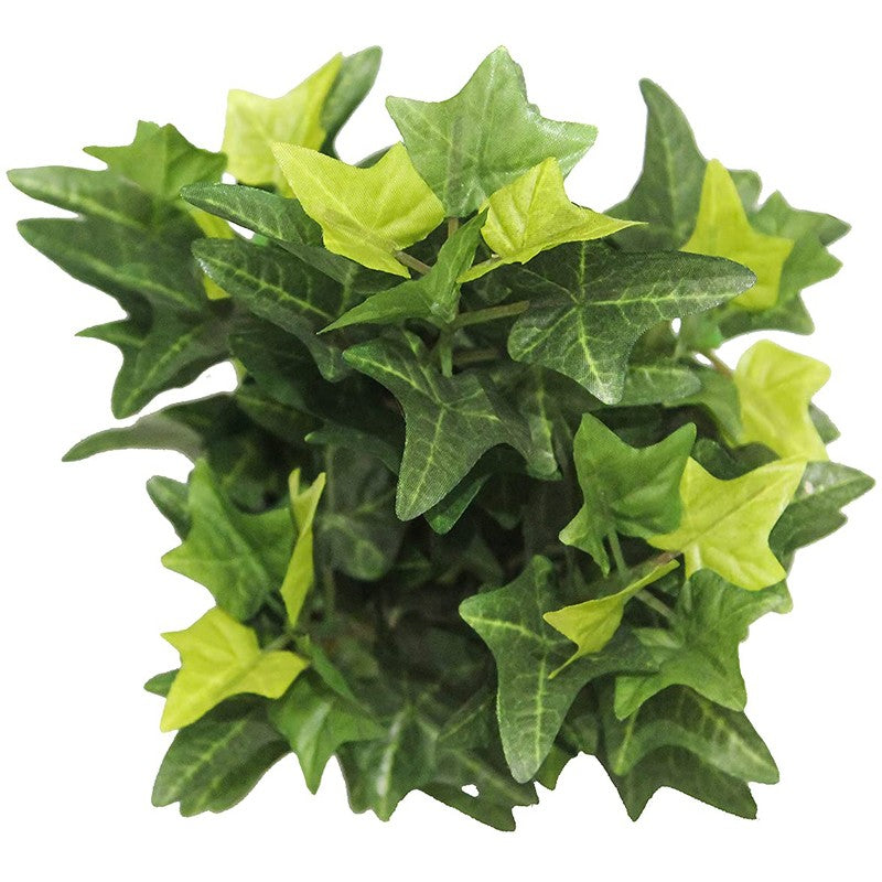Artificial Green Ivy Leaf Bonsai Plant With Ceramic Pot - 0.7 Feet media 5