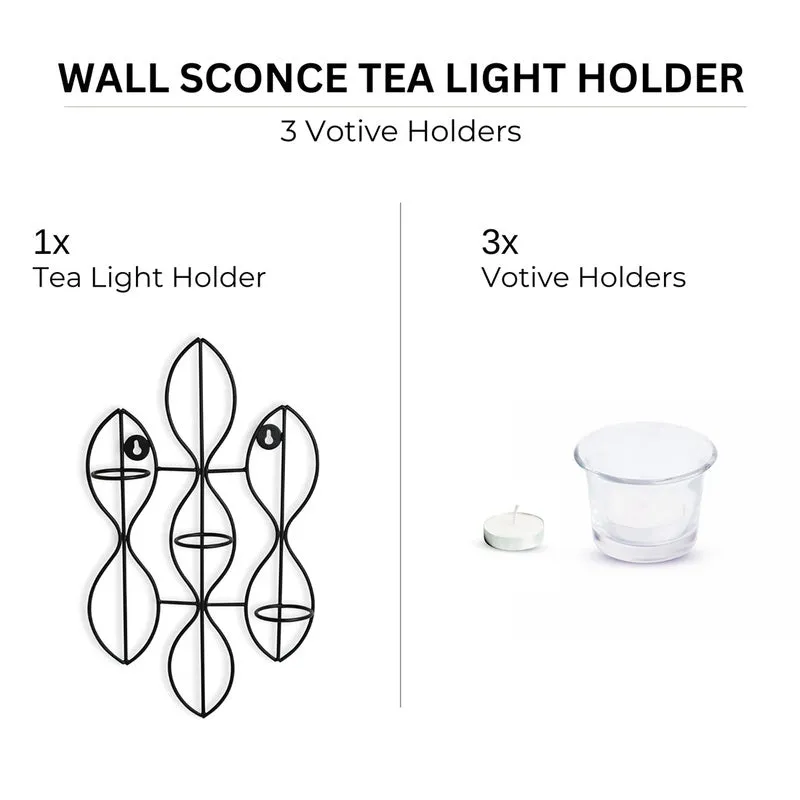 Seamless Tide Wall Tealight Candle Holder media 6
