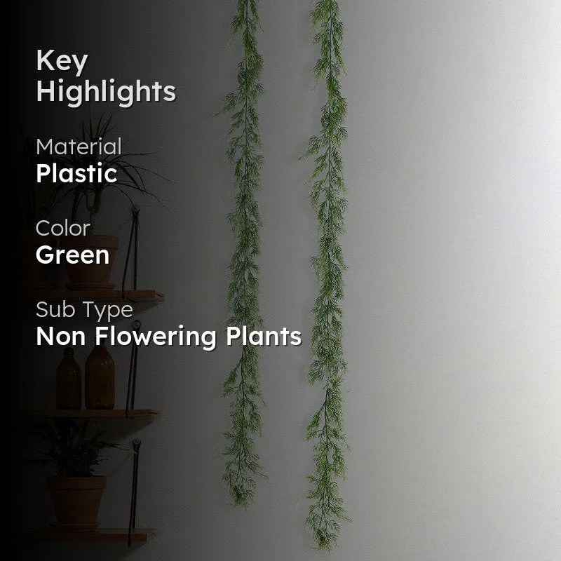 Leafora I Artificial Creeper - Set Of Two media 2