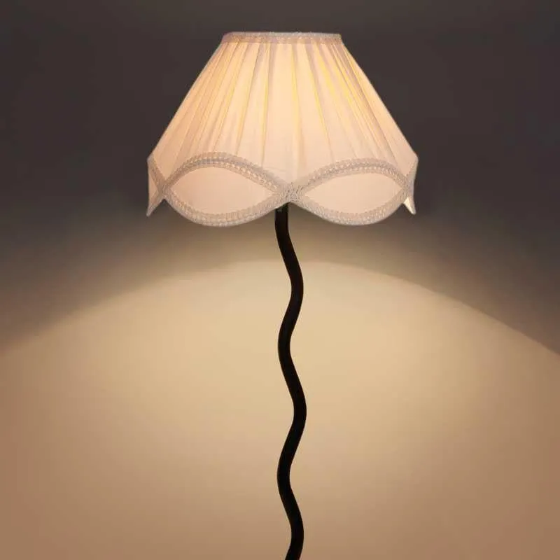 Feirra Fabric Table Lamp - White,Black media 4