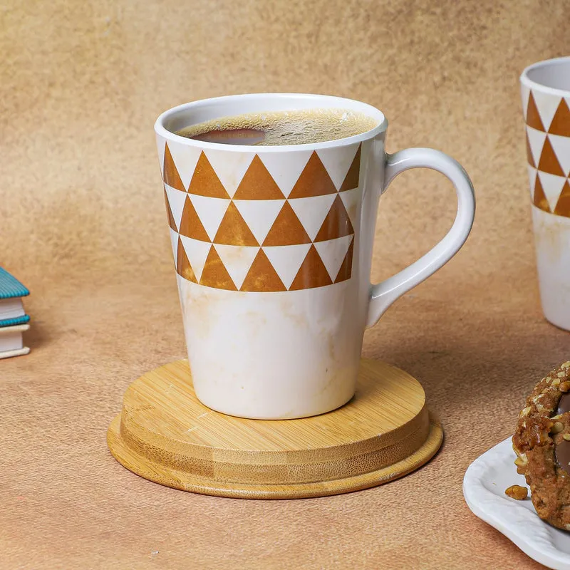 Mivano Melamine Coffee Mug (400 mL) - Brown media 5