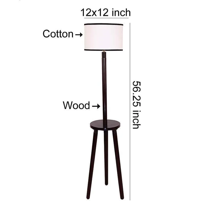 Lightastic Floor Lamp Table - White media 7