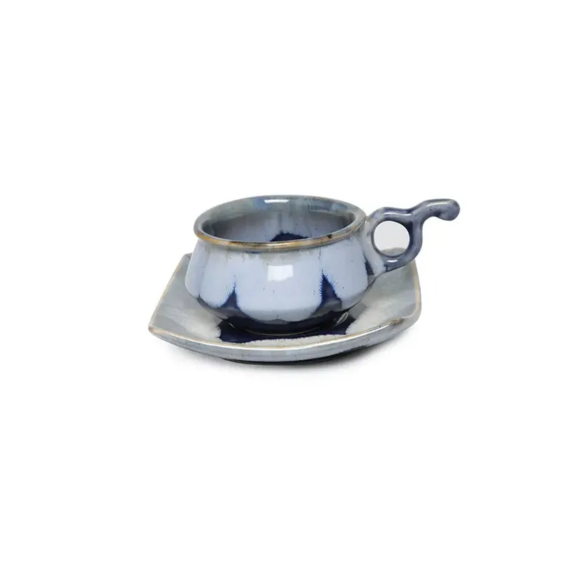 Halmi Handmade Cup & Saucer - 240 ML media 4