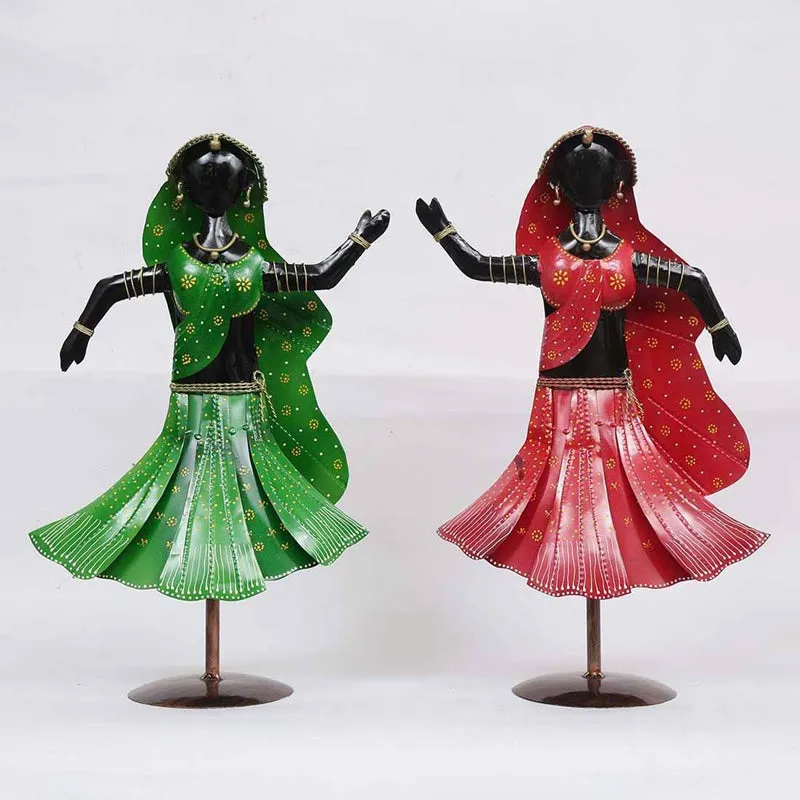 Dancing Troupe Showpiece - Set Of Two media 3