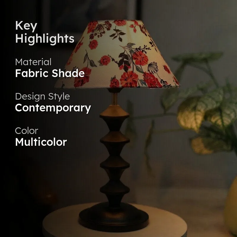 Wobble Bobble Butterfly Fabric Table Lamp - Multicolor media 2