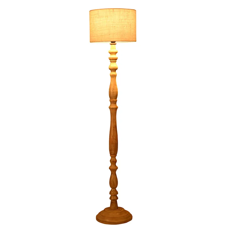 Hewn Floor Lamp - White media 3