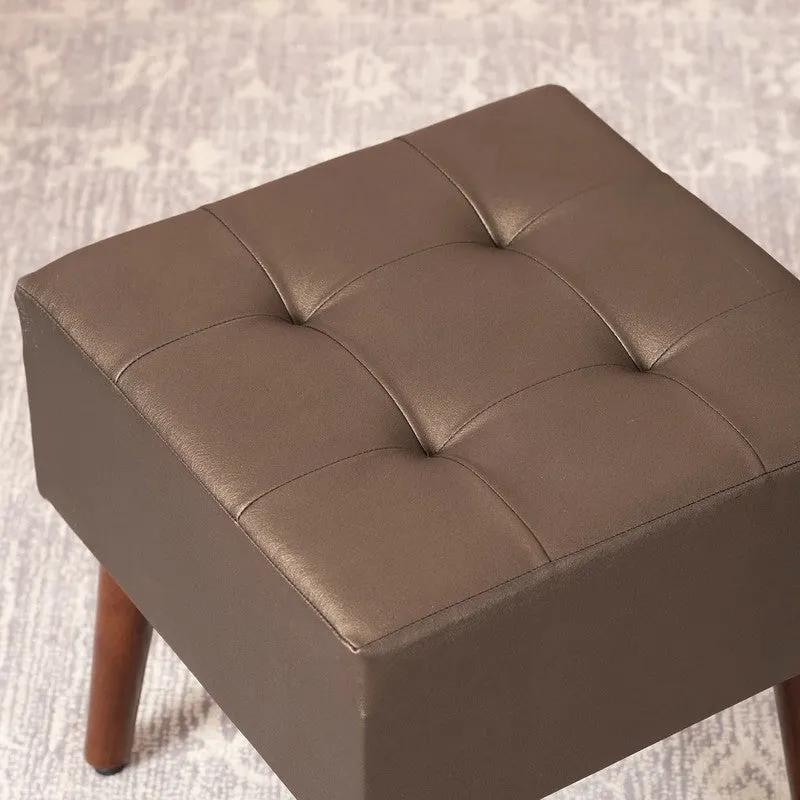 Central Base Ottoman (Brown) - Set Of Two media 4