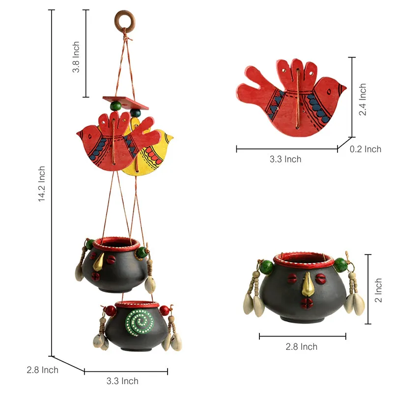 Vibrant Pakshi Key Holder media 6