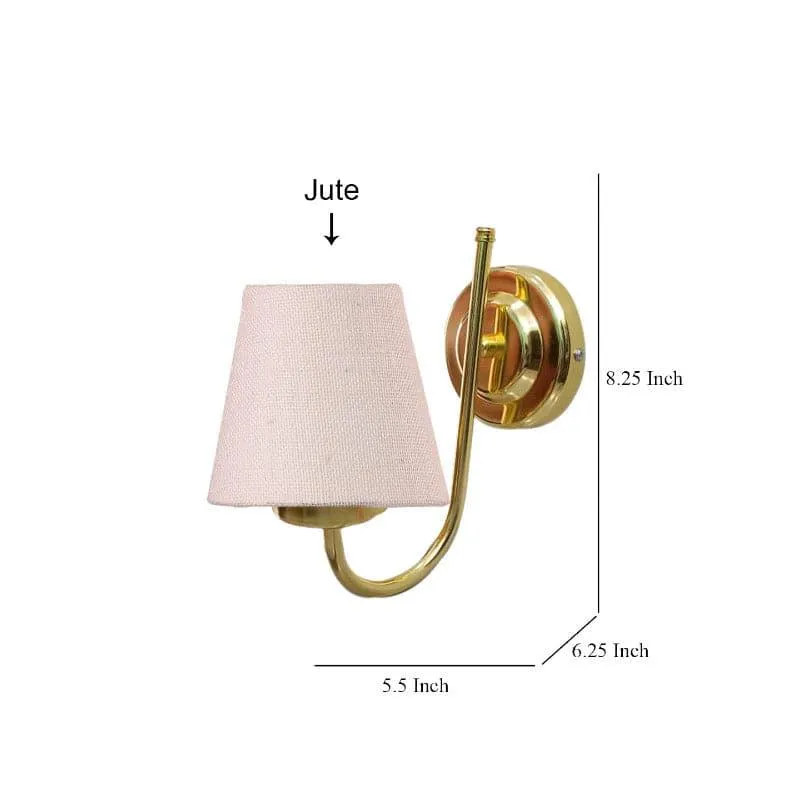 Galora Gale Fabric & Metal Wall Lamp media 5
