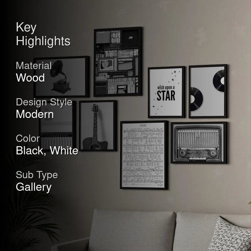 Retro Memories Wall Art - Set Of Eight media 2
