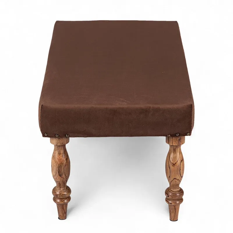 Dovex Sheesham Wooden Bench - Brown media 5