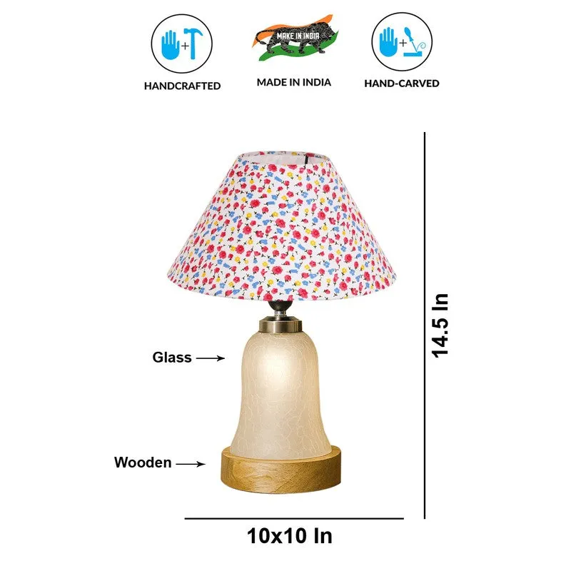 Zoravelle Fleura Arbor Wooden Table Lamp - Multicolor media 9