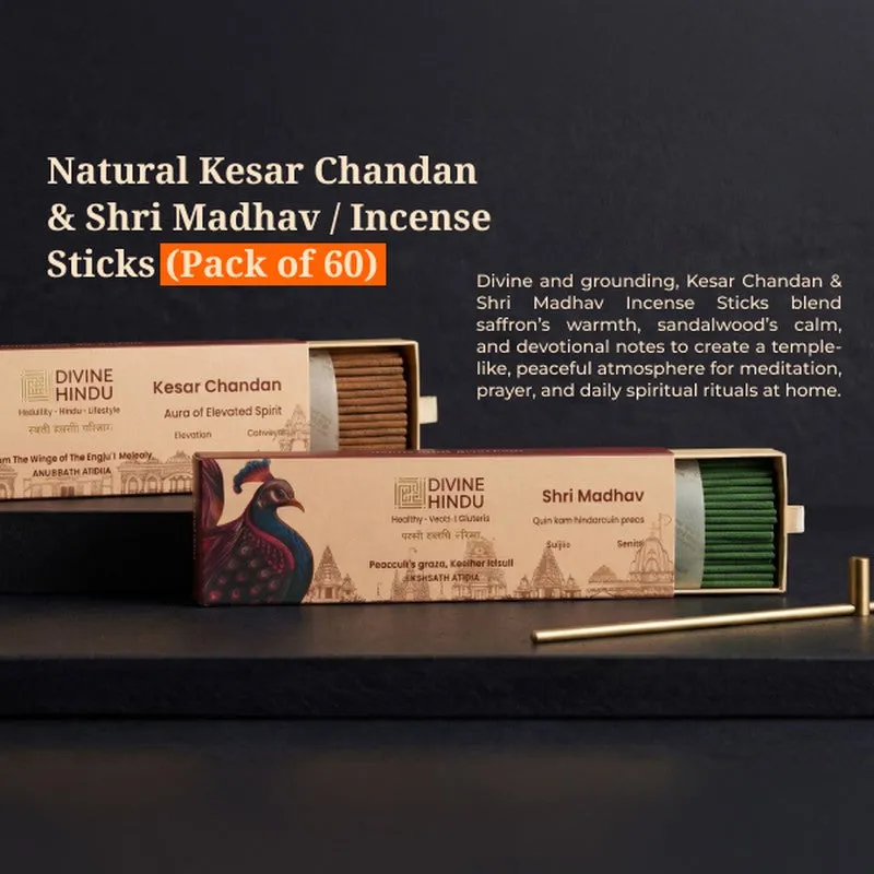 Kesar Chandan & Shri Madhav Incense Sticks media 8