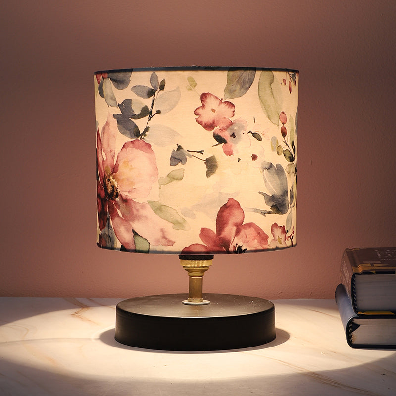 Lumikko Loop Printed Iron Table Lamp - Multicolor