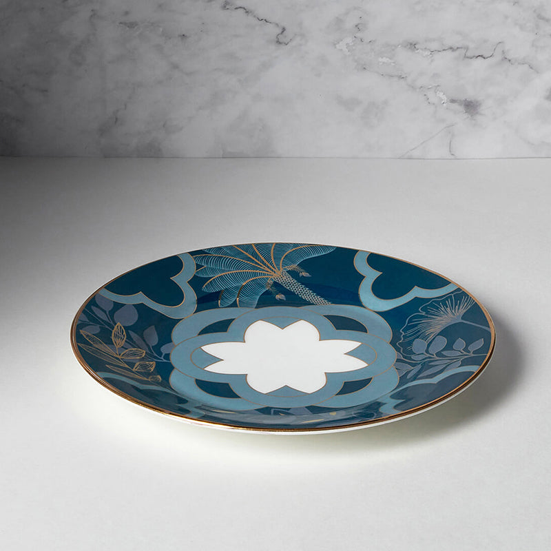 India Circus Blanche Bone China Quarter Plate media 3