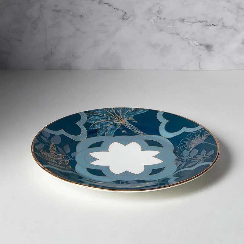 India Circus Blanche Bone China Quarter Plate media 3