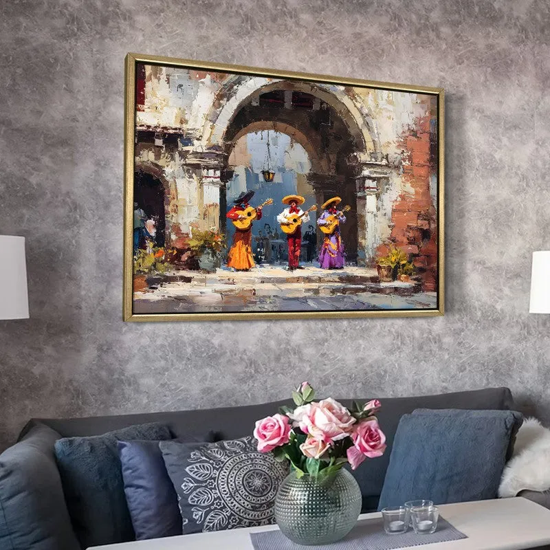 Archway Serenade Canvas Wall Painting With Frame media 6