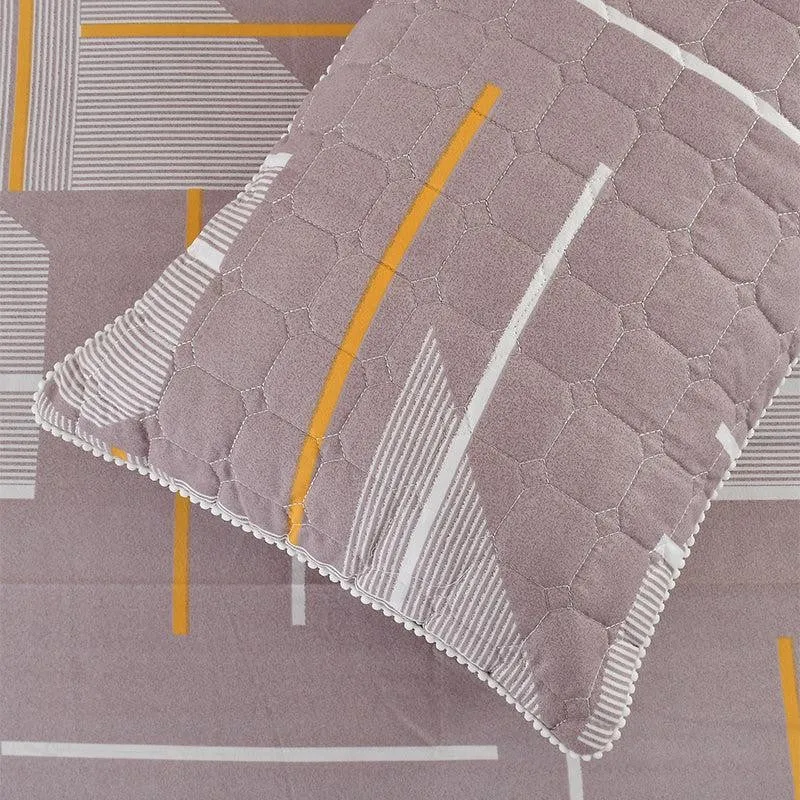 Advia Pompom Laced Microfiber Bedding Set - Five Piece Set media 6