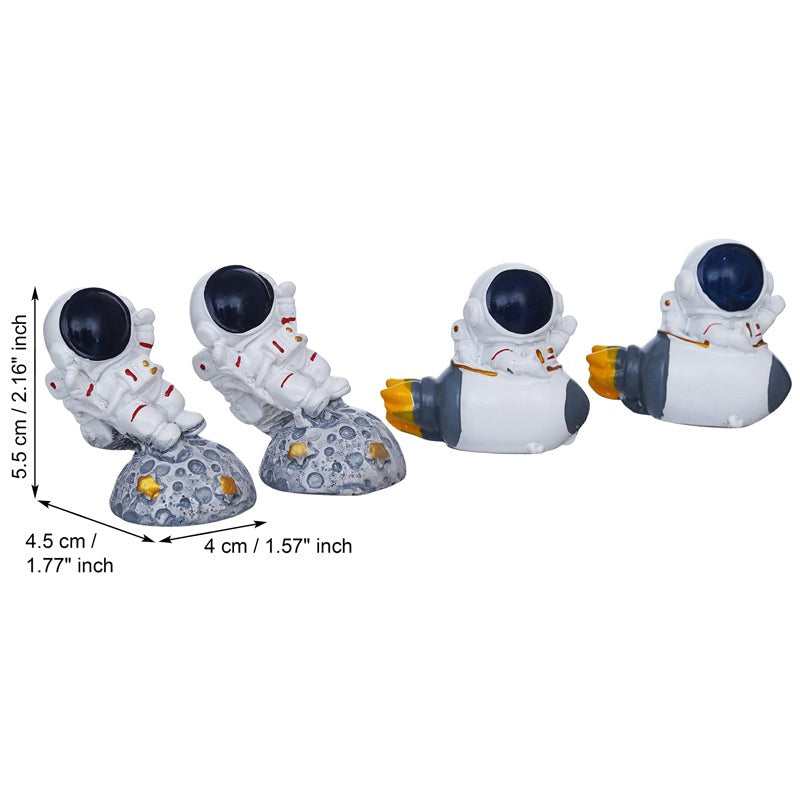 Astronaut Fun Showpiece - Set Of Four media 6