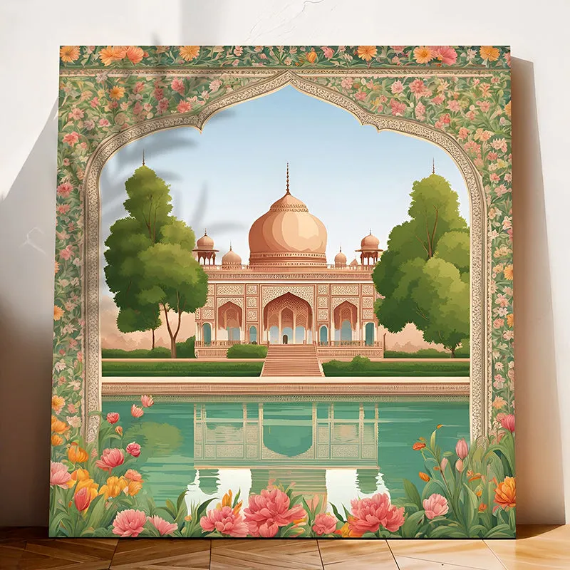 Taj Dreams Canvas Wall Art media 3