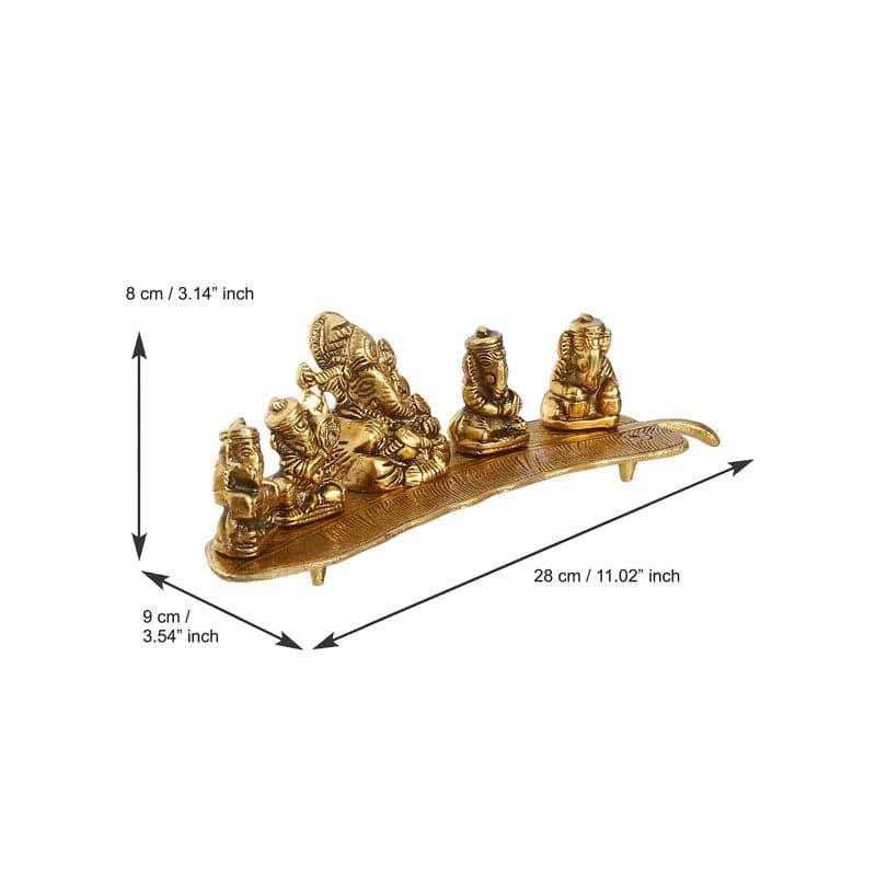 Ganesha Sangeeth Incense Holder media 4