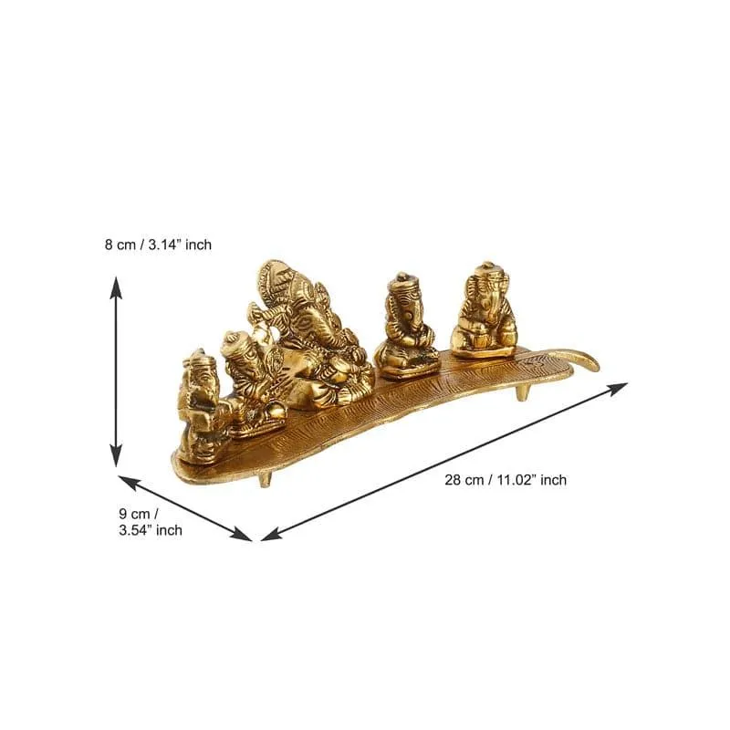 Ganesha Sangeeth Incense Holder media 4