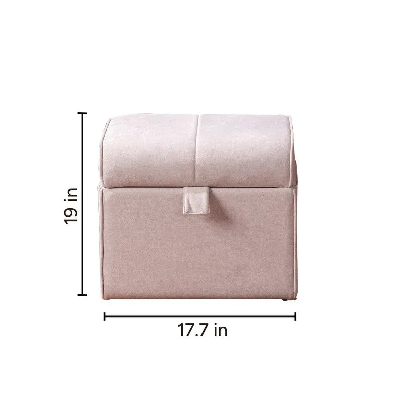 Dotty Polyster Ottomans (Grey,Beige) - Set Of Two media 9
