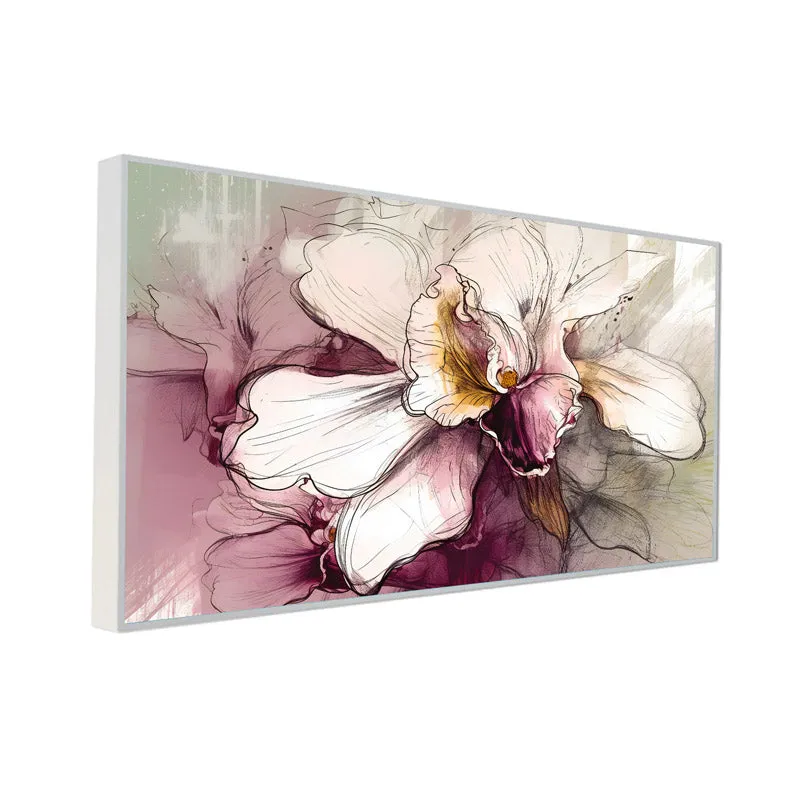 Doris Abstract Flora Canvas Wall Painting media 6