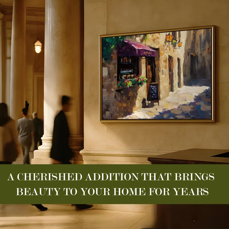 Tuscan Light Canvas Wall Painting With Frame media 7