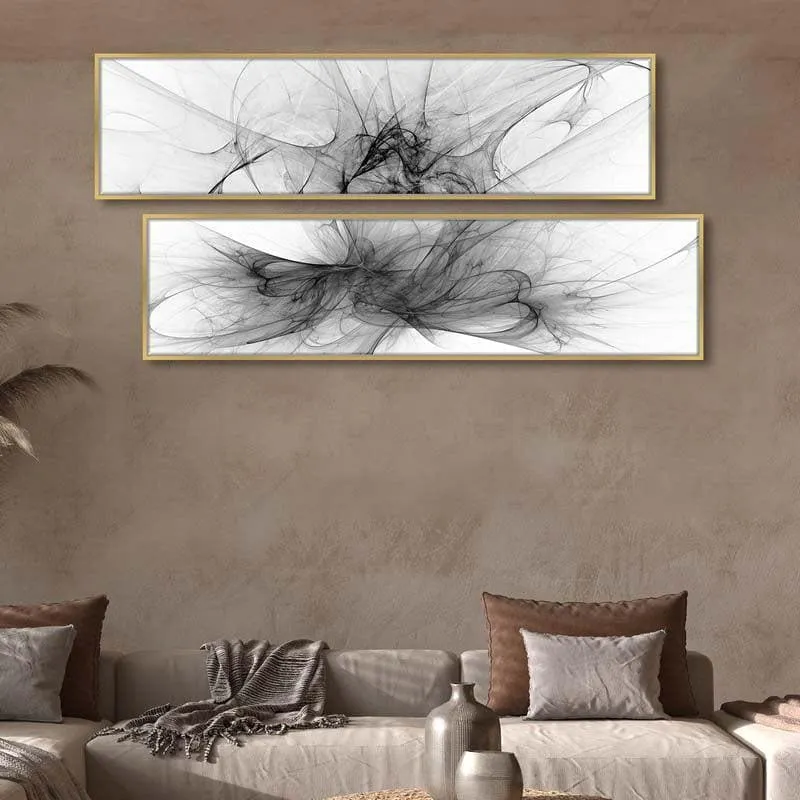 Smokee Wall Art - Set Of Two media 1