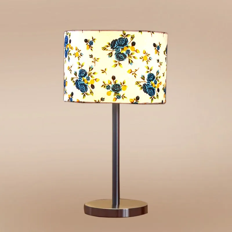 Noctra Glowon Floral Metal Table Lamp - Multicolor media 6